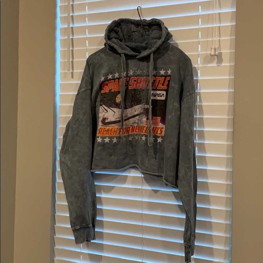 Chemistry Cropped Hoodie